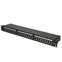 1U 24 PORT PATCH PANEL UTP